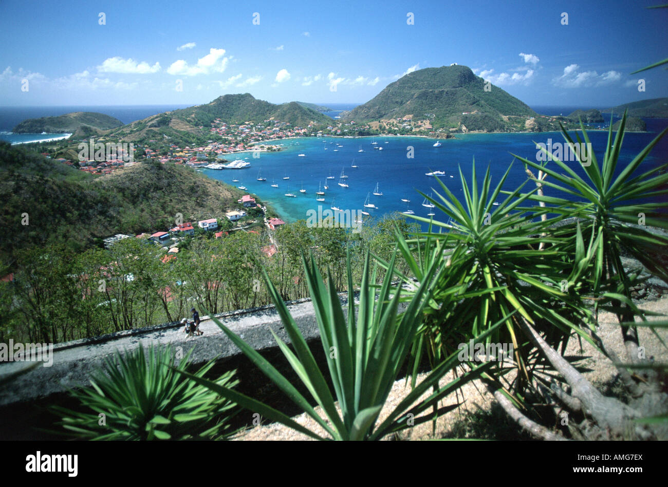 Terre-de-Haut, l'île des Saintes, Guadeloupe, France Banque D'Images