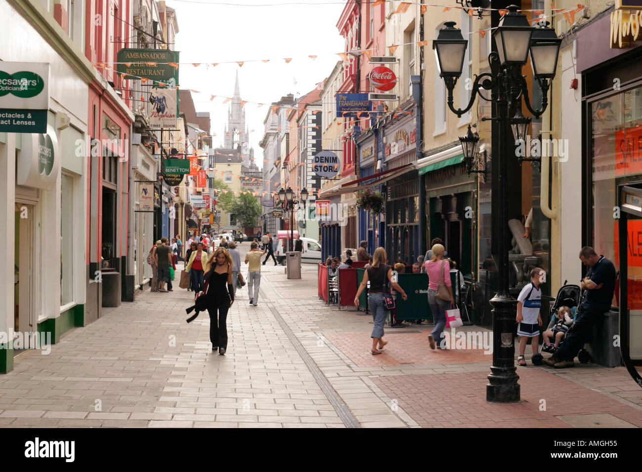 La ville de Cork Eire Banque D'Images