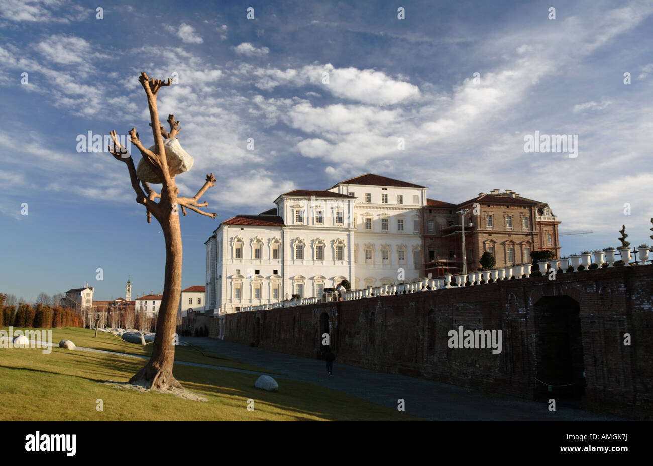 Le palais royal de Savoie à Venaria Reale, Venaria, Italie Banque D'Images