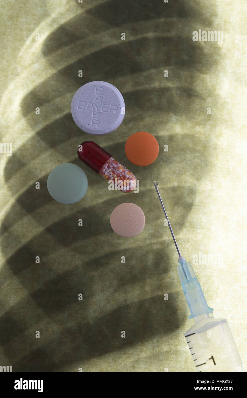 Objets médicaux Banque D'Images