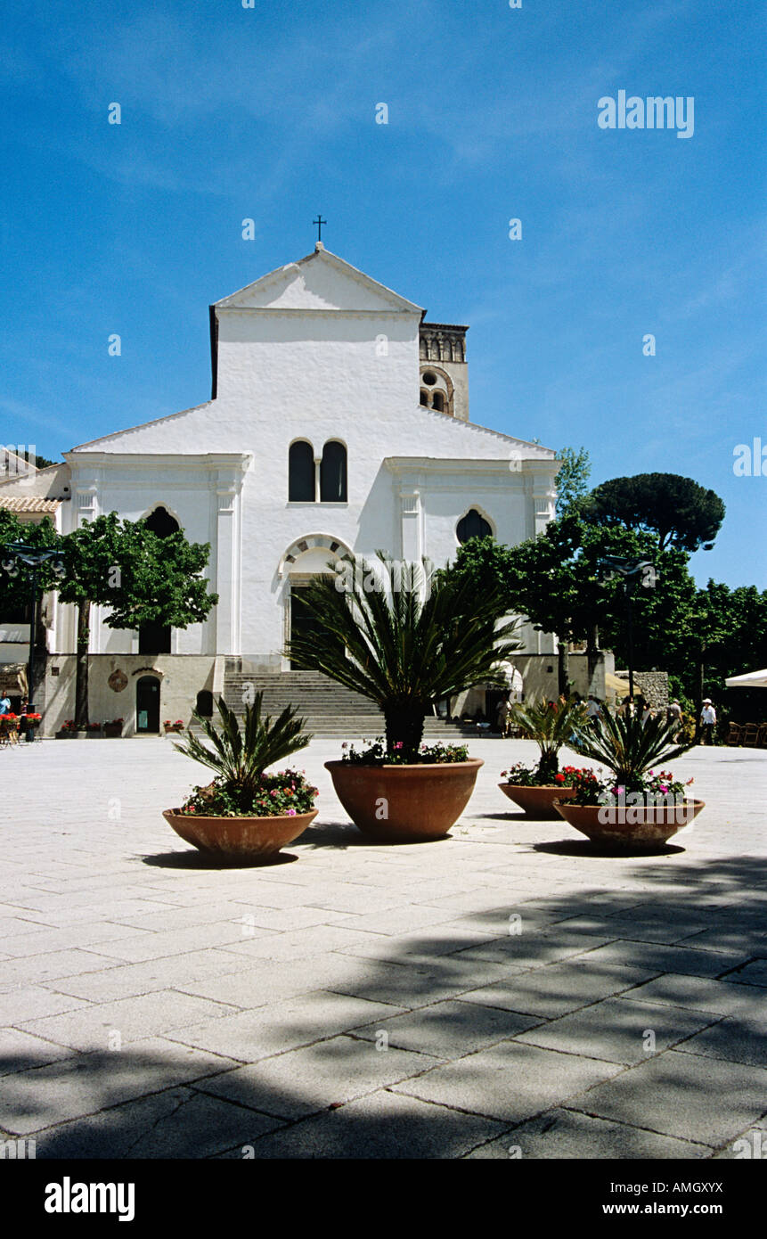 La Cathédrale de Ravello, Piazza del Duomo, Ravello, Côte Amalfitaine, Campanie, Italie Banque D'Images