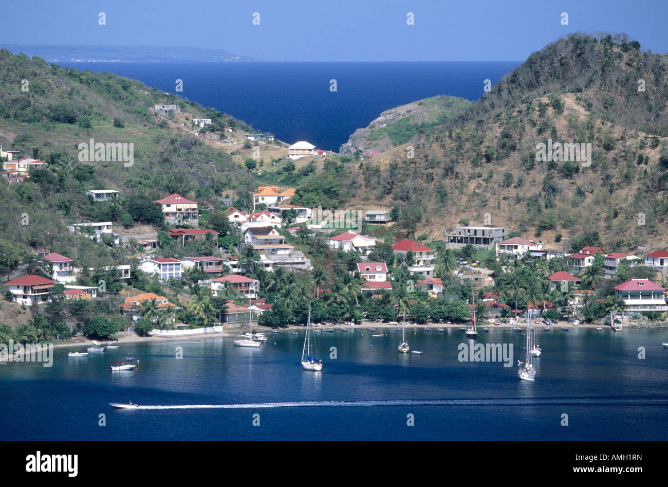 Terre-de-Haut, l'île des Saintes, Guadeloupe, France Banque D'Images