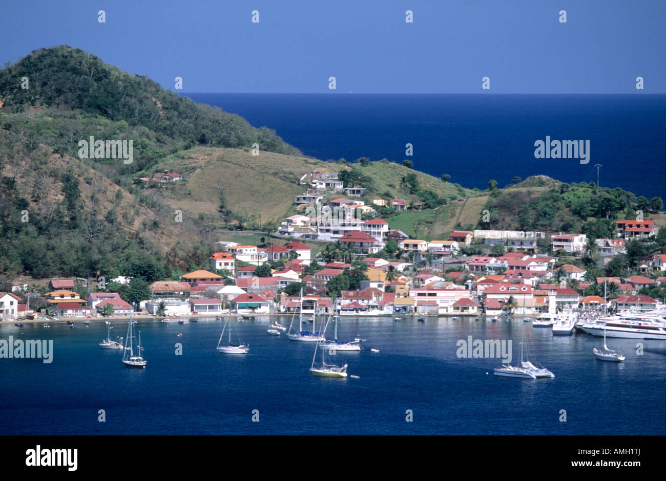Terre-de-Haut, l'île des Saintes, Guadeloupe, France Banque D'Images