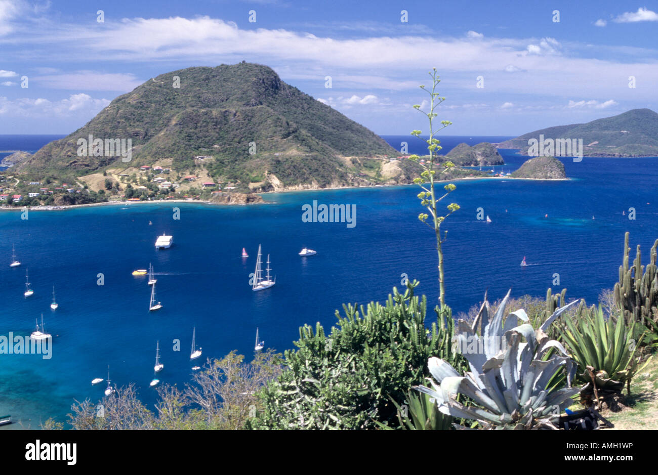 Terre-de-Haut, l'île des Saintes, Guadeloupe, France Banque D'Images
