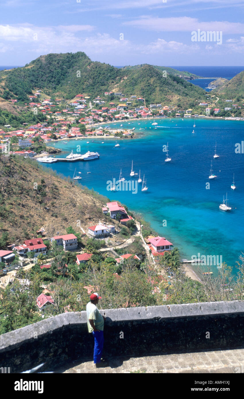 Caraïbes - Antilles françaises - Les Saintes - Terre de Haut - Le Burg Banque D'Images