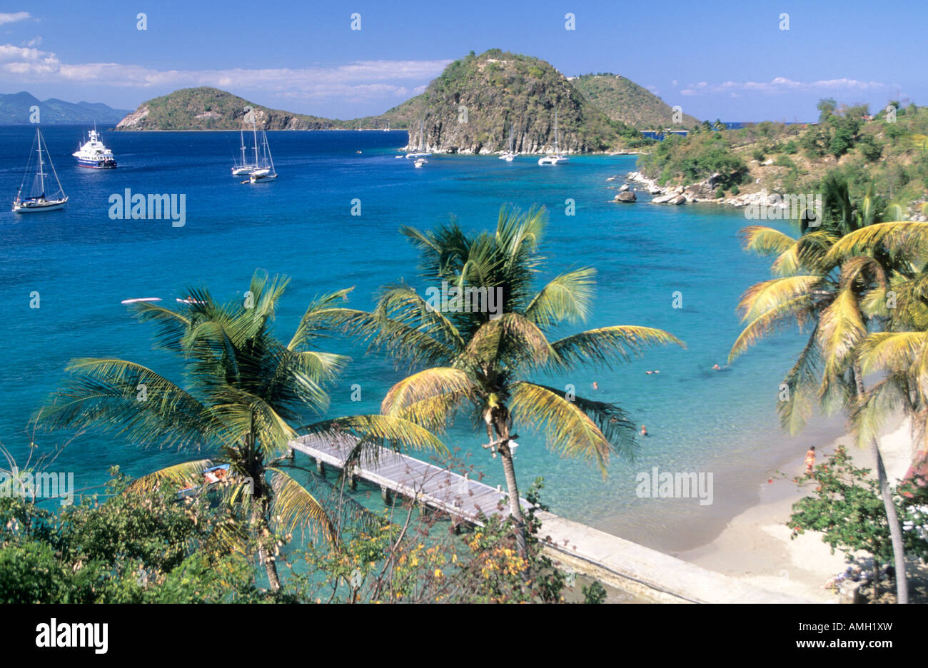 Saintes Îles. La Guadeloupe. West Indies, France Banque D'Images