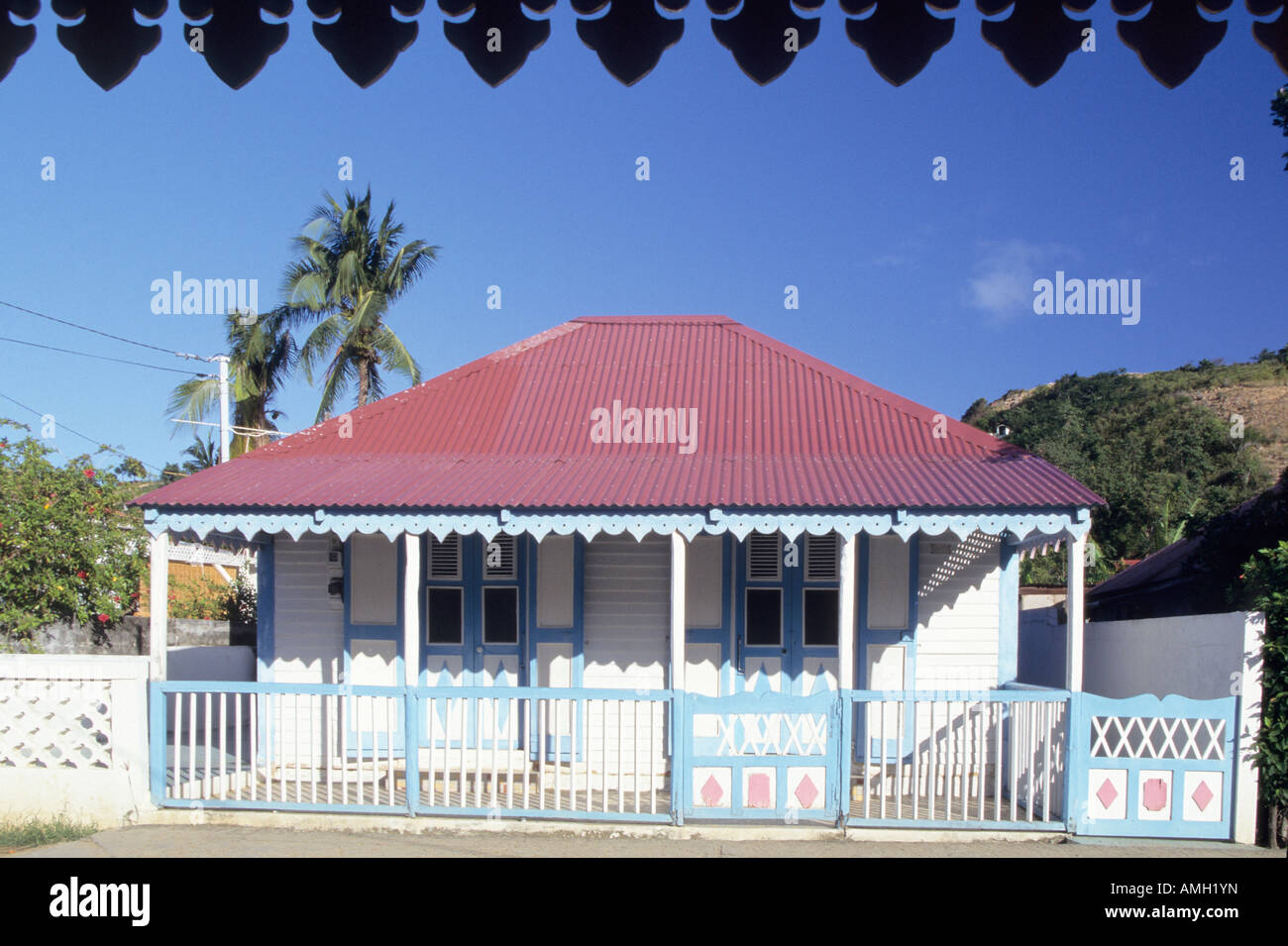 Caraïbes - Antilles françaises - Les Saintes - Terre de Haut - Le Burg Banque D'Images