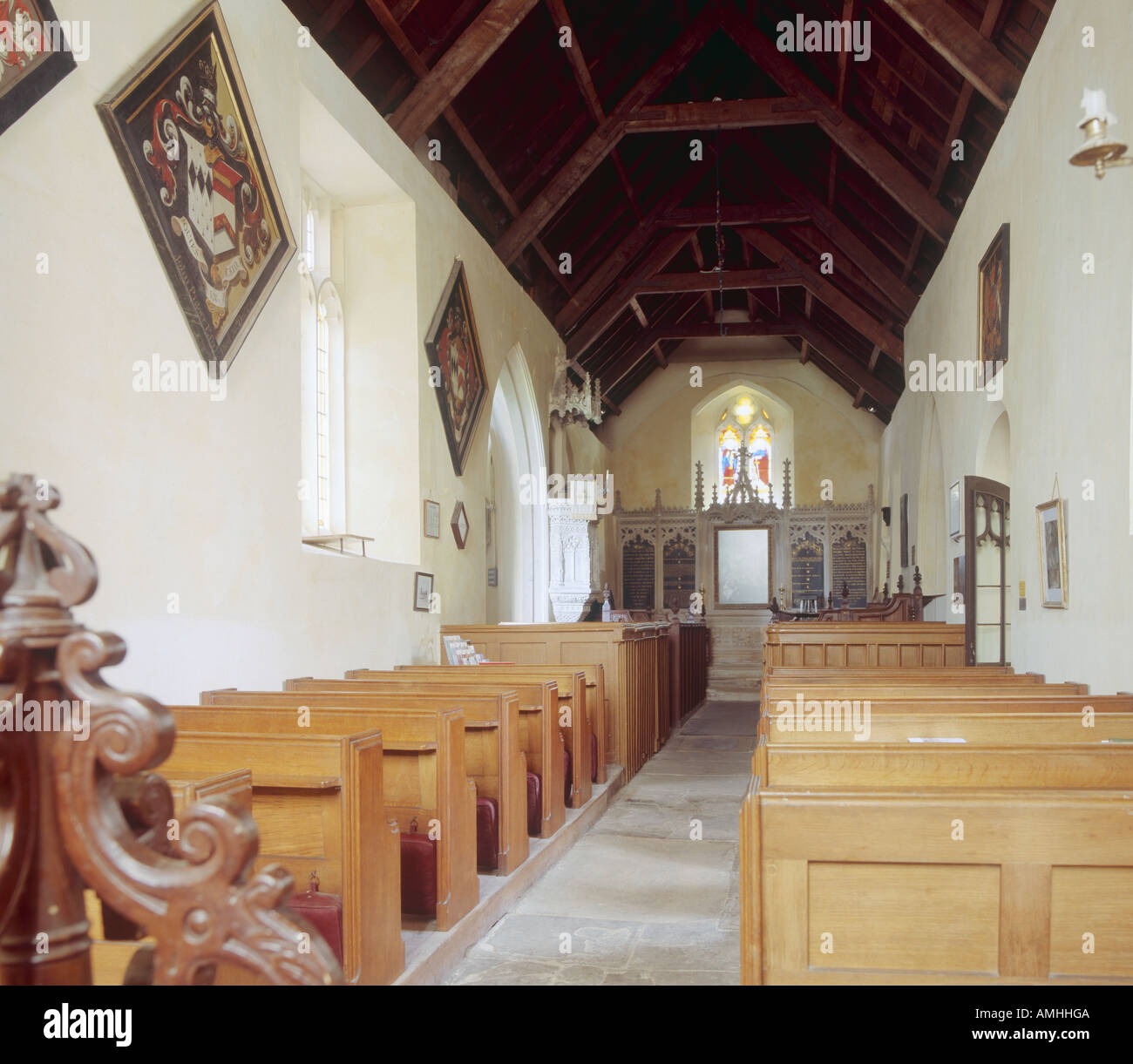 Nicholas' Church 'St 'Brockley North Somerset' est maintenant redondant et dans les soins de la 'églises Conservation Trust' Banque D'Images