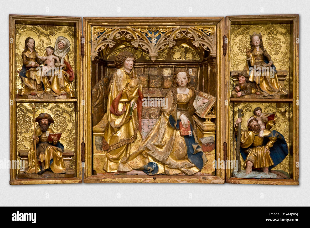 Peita triptyque Banque de photographies et d’images à haute résolution