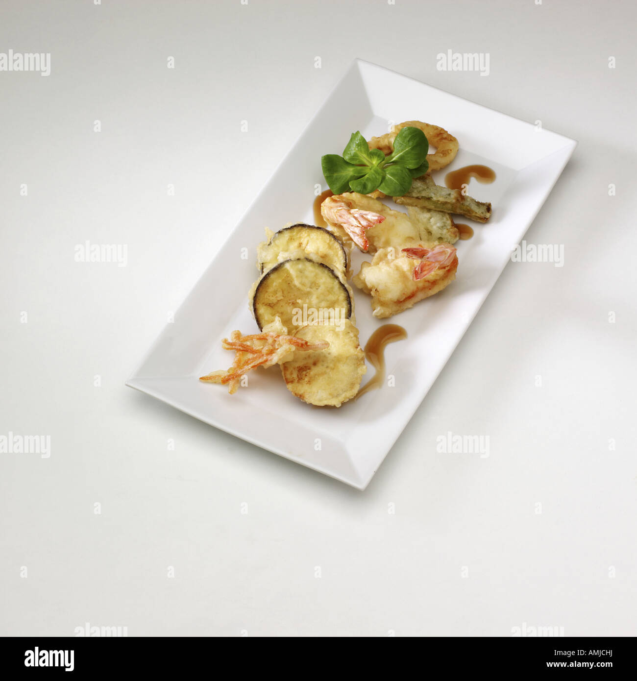 Tempura Banque D'Images