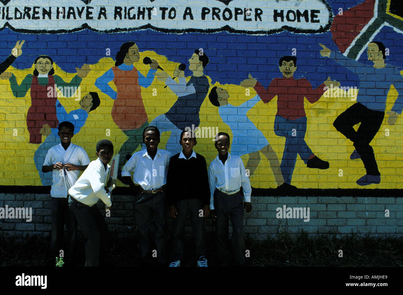 Canton de Cape Town school Banque D'Images