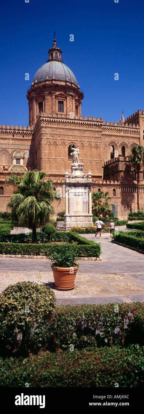 Sicile Italie Palerme cathédrale Banque D'Images