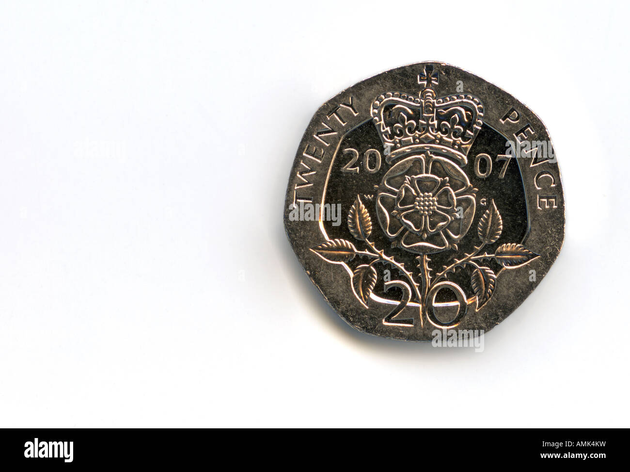 La pièce de monnaie , UK, Streling Banque D'Images