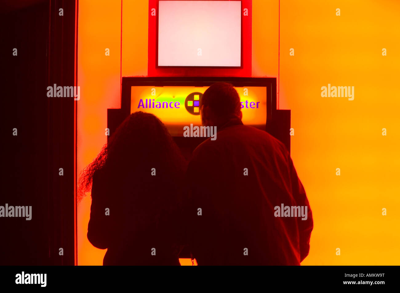 Alliance et Leicester Building Society à Loughborough Leicestershire UK Banque D'Images