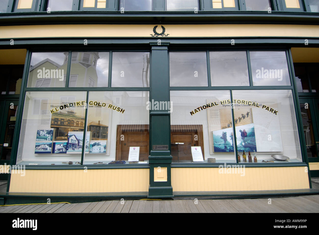 Klondike Gold Rush National Park Skagway AK Alaska United States US Inside Passage voyage vacances tourisme visite histoire Banque D'Images