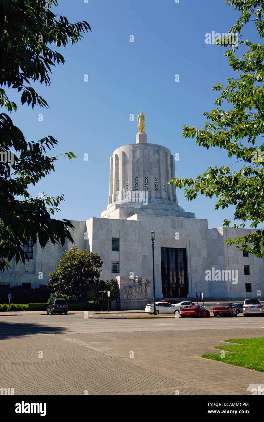 Le State Capitol Building à Salem en Oregon Banque D'Images