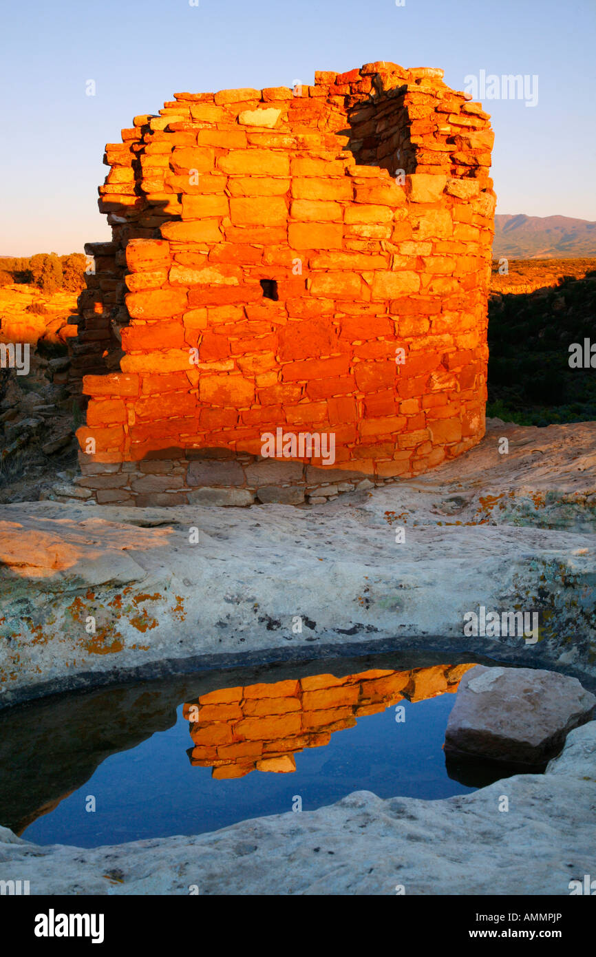 Tower Group, Hovenweep National Monument, Colorado Utah border Banque D'Images