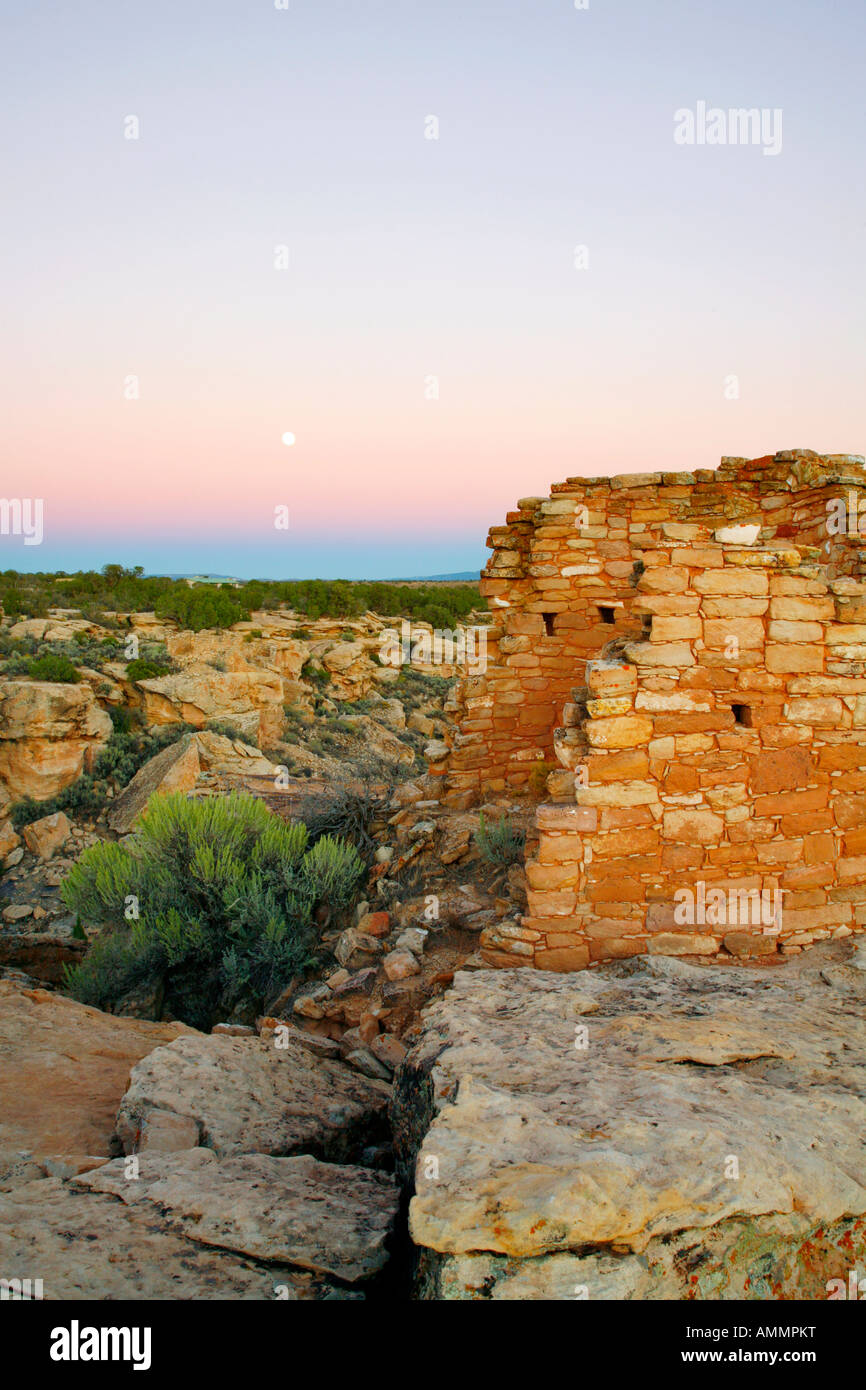Tower Group, Hovenweep National Monument, Colorado Utah border Banque D'Images