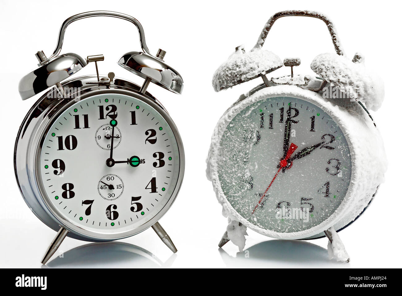 changement de l’horloge Banque D'Images