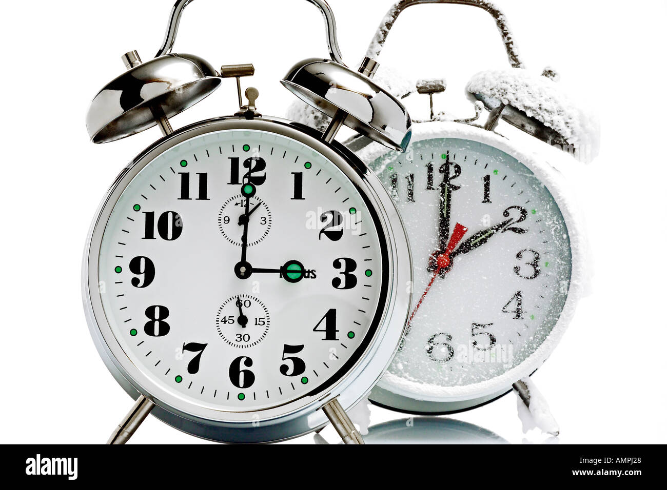 changement de l’horloge Banque D'Images