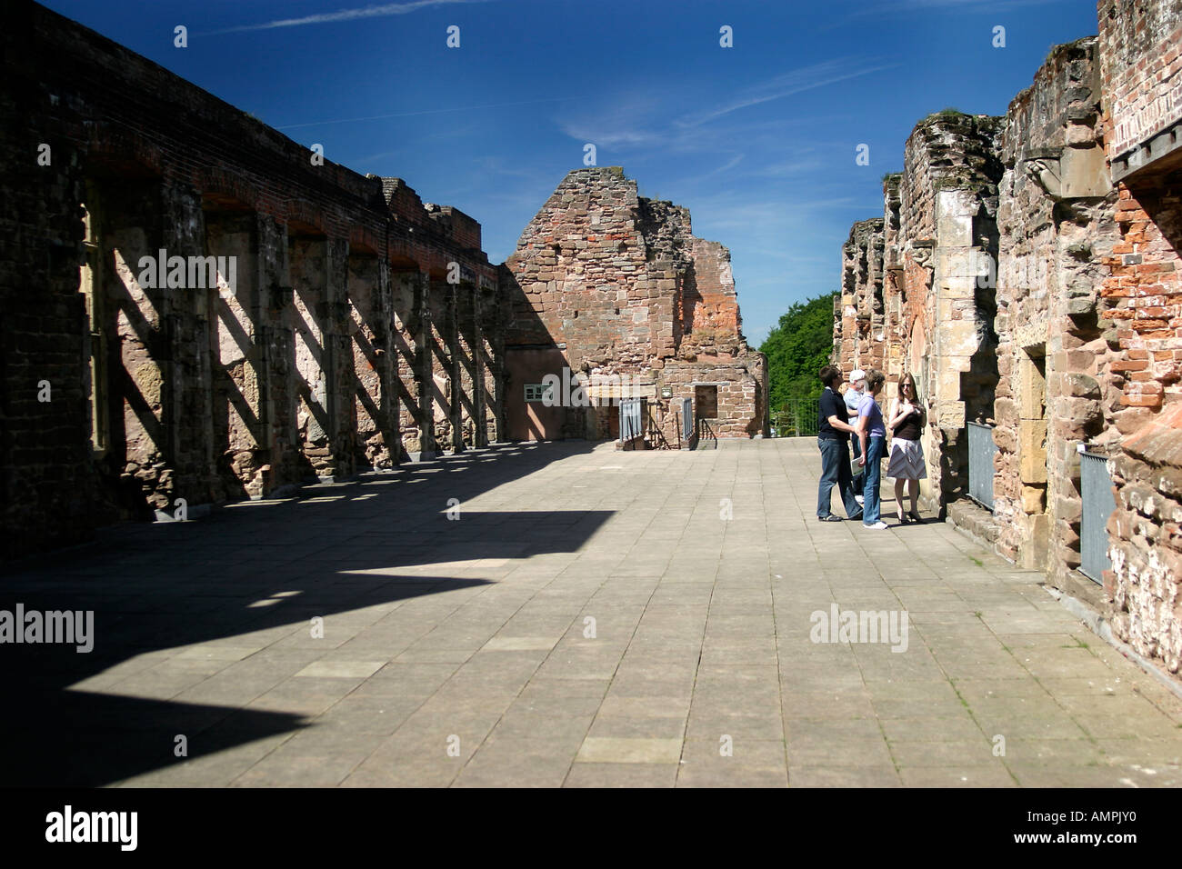 Rufford Abbey et Country Park Banque D'Images
