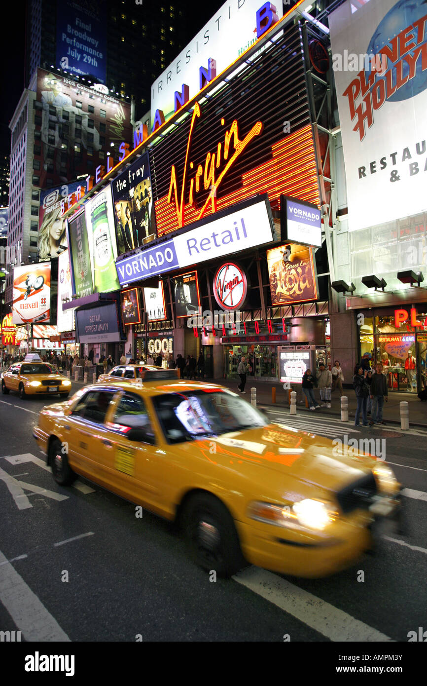 Times Square, Manhattan, New York City Banque D'Images