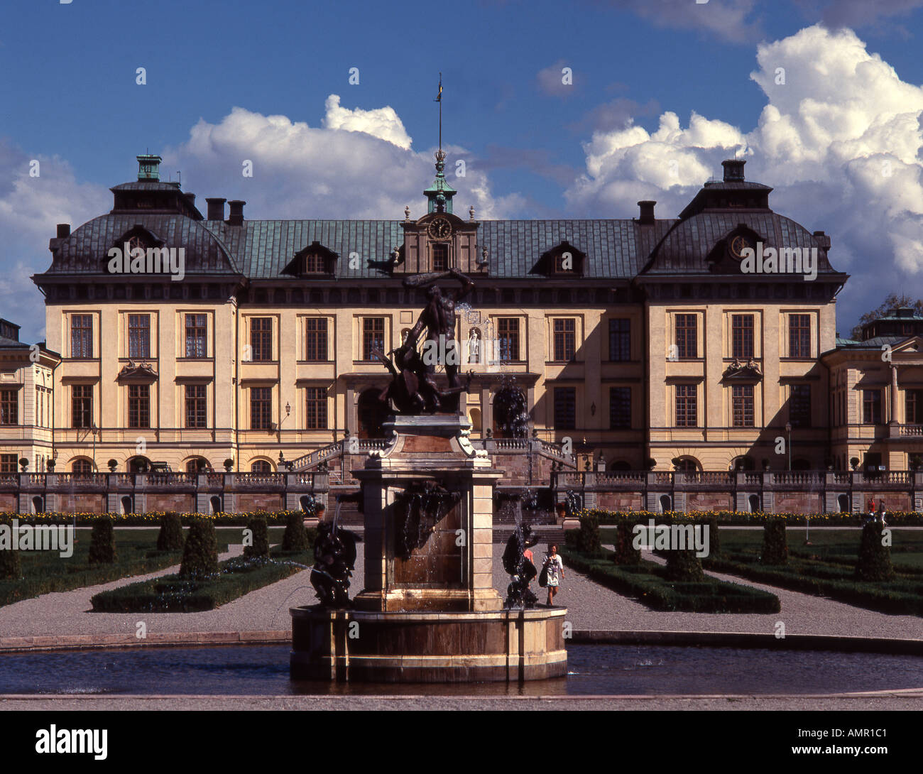 Château de Drottningholm en Suède Banque D'Images