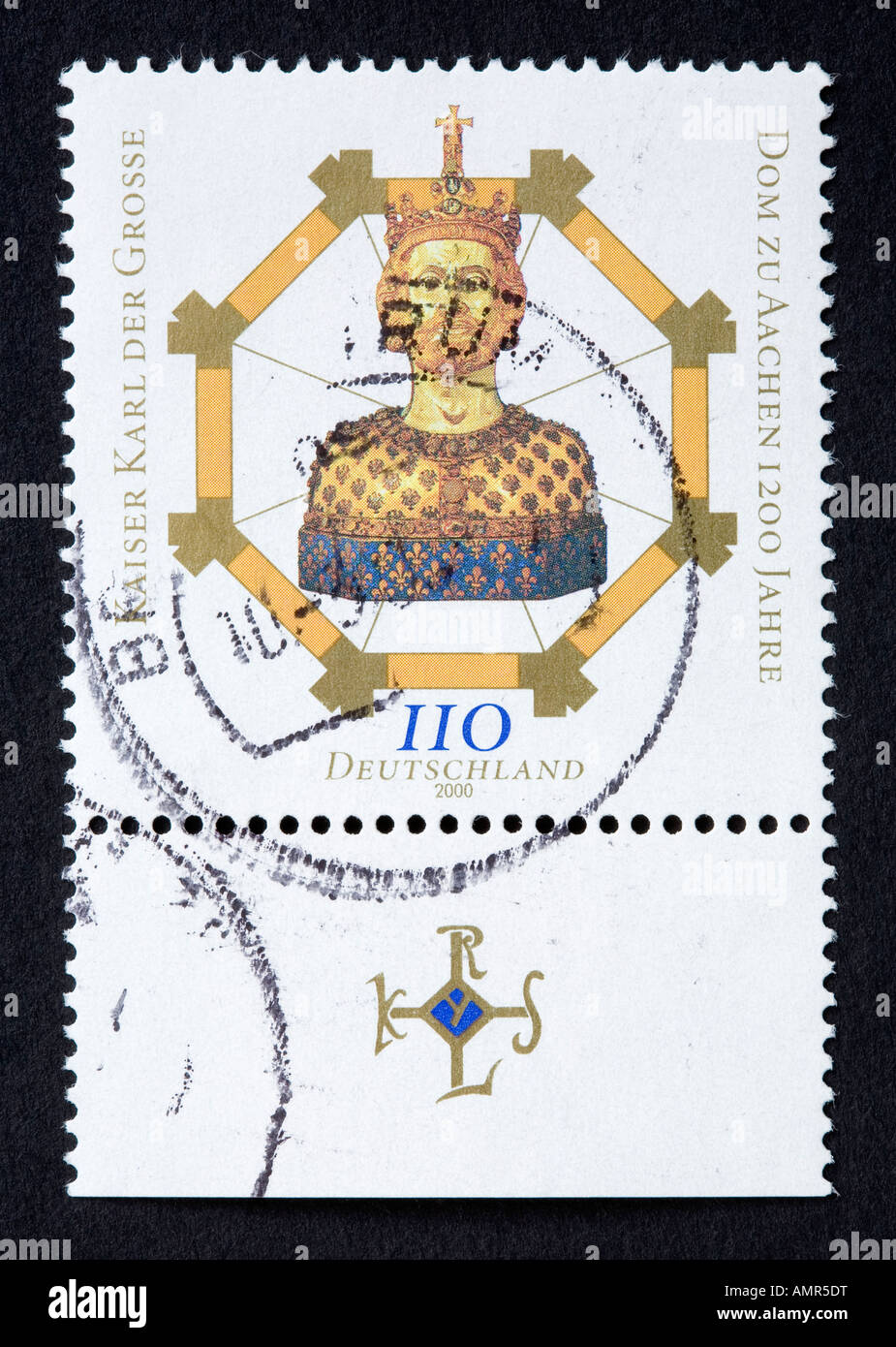 Timbre allemand Banque D'Images