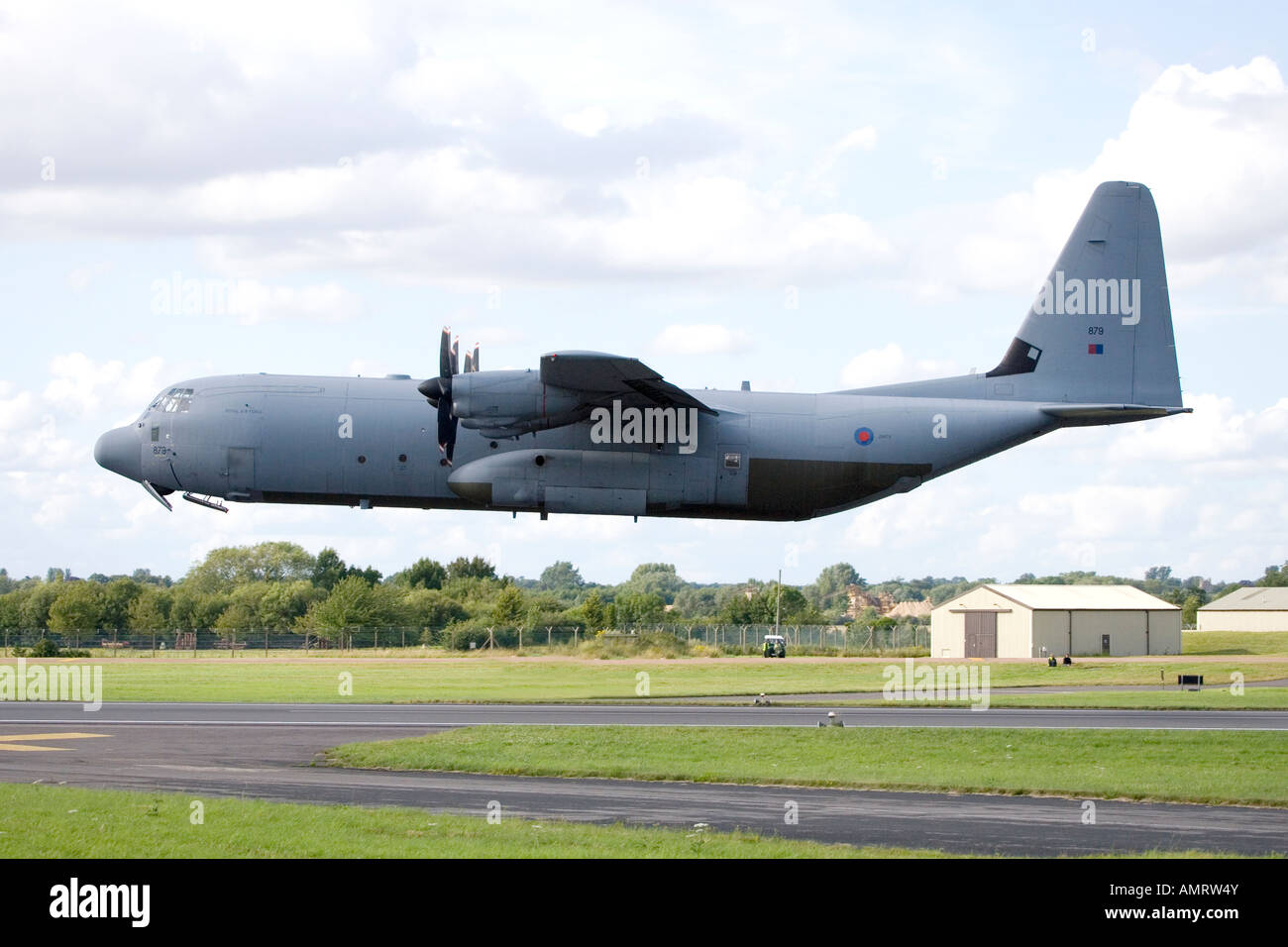 Lockheed C-130 Hercules de l'avion de transport militaire Banque D'Images
