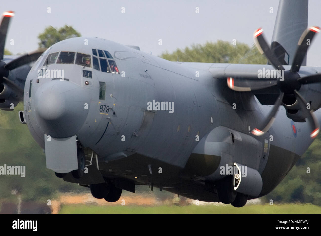 Lockheed C-130 Hercules de l'avion de transport militaire Banque D'Images