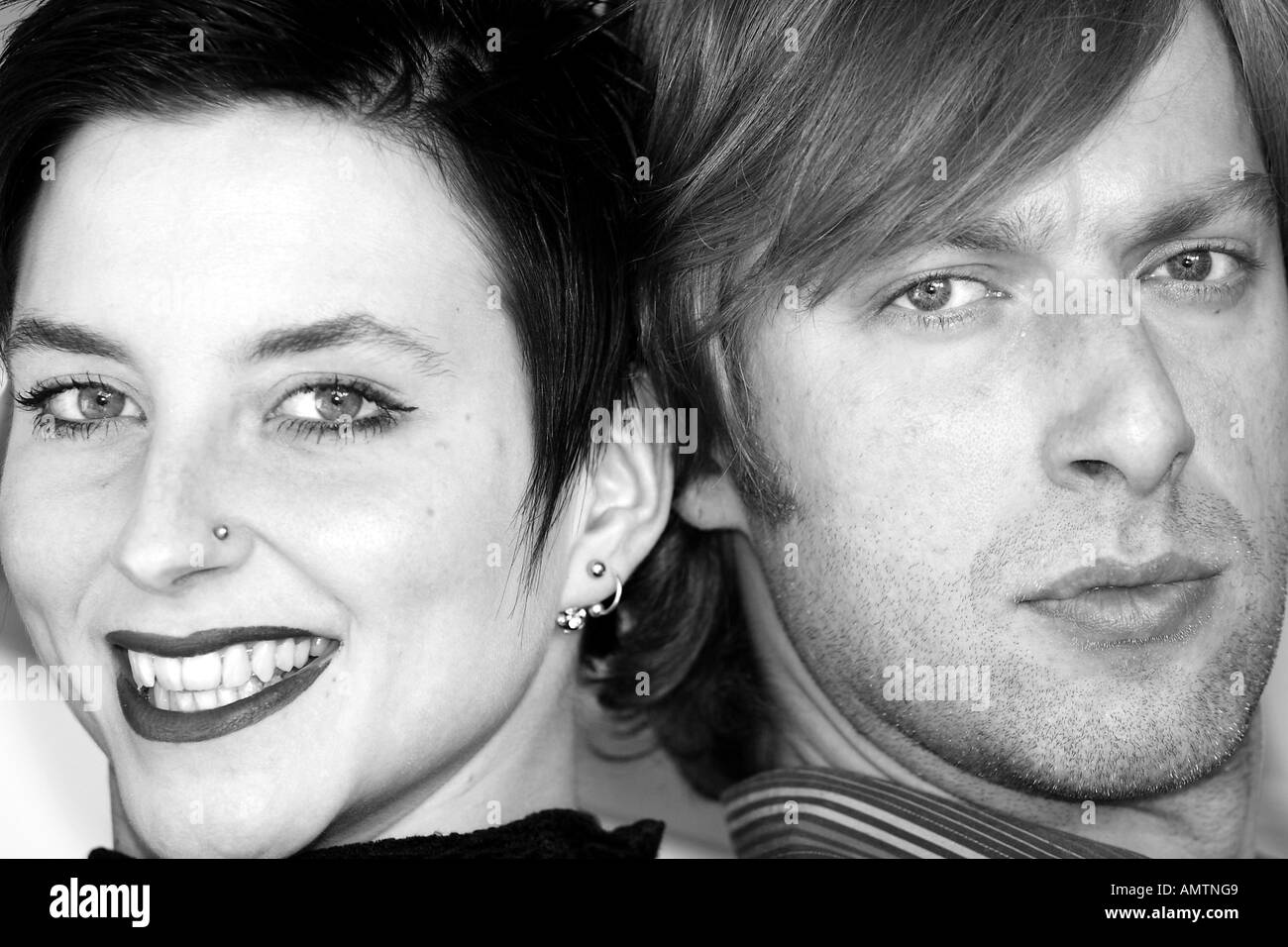 jeune couple Banque D'Images