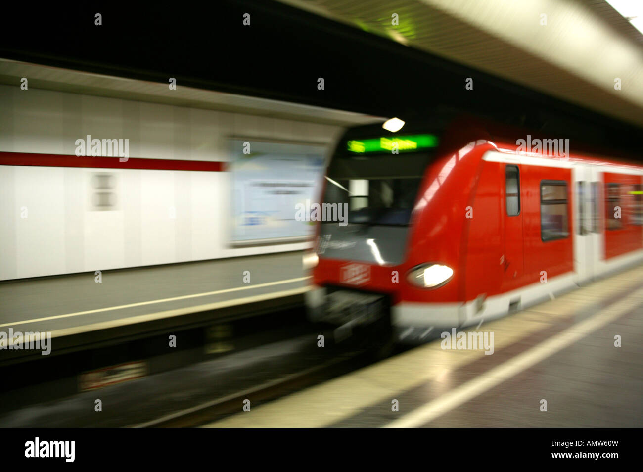 Métro allemand Banque D'Images