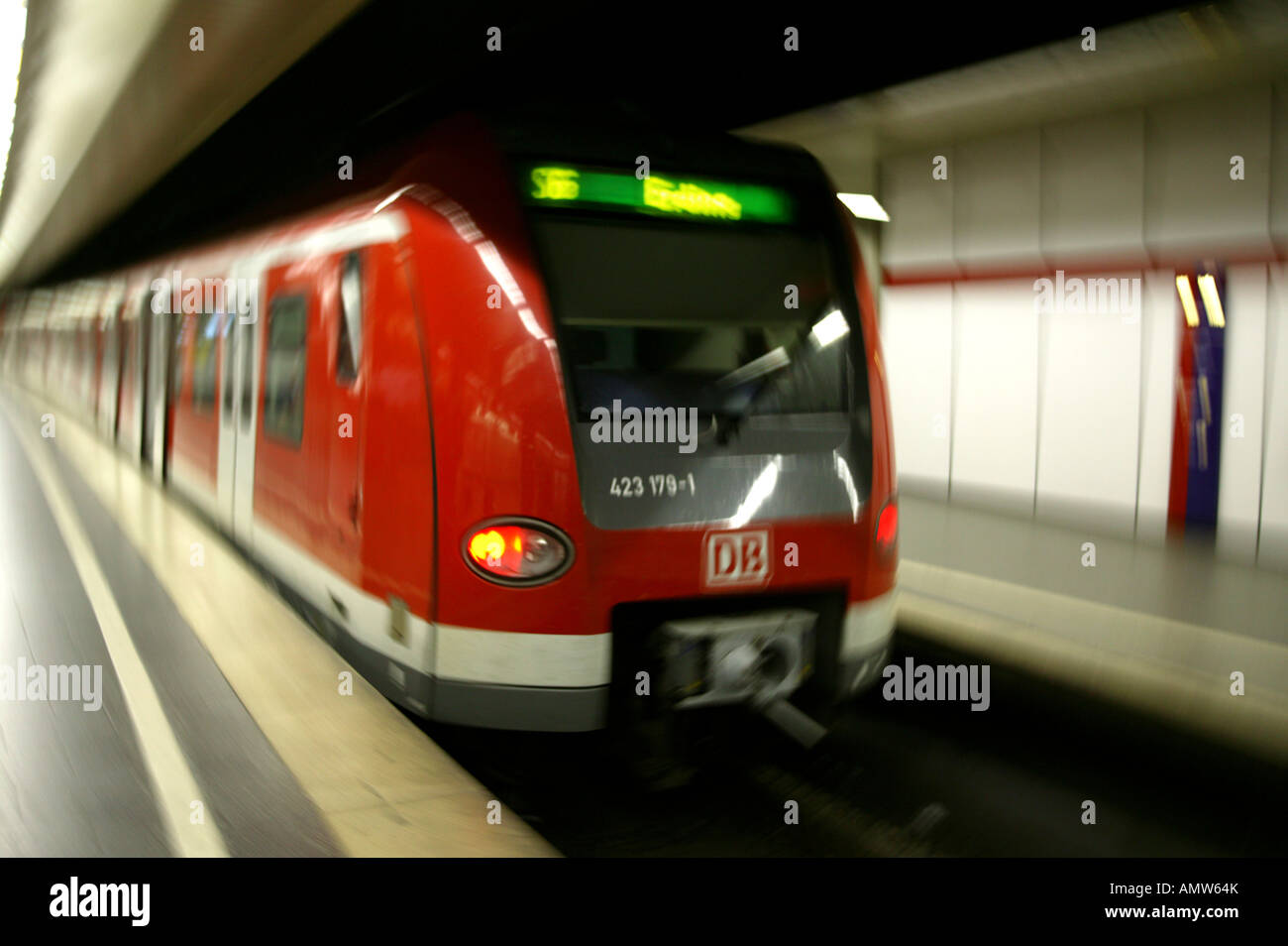 Métro allemand Banque D'Images