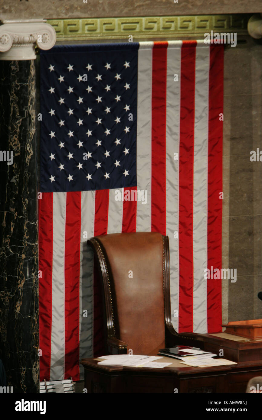 Le président de la Le Président de la Chambre des représentants des États-Unis le 4 janvier 2007. Banque D'Images