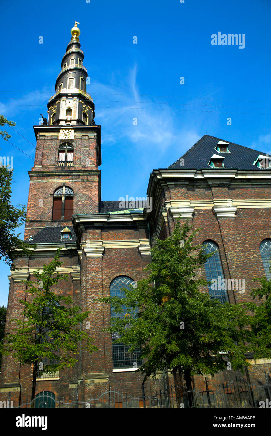 Danemark, copenhague, Eglise de Notre Sauveur Banque D'Images