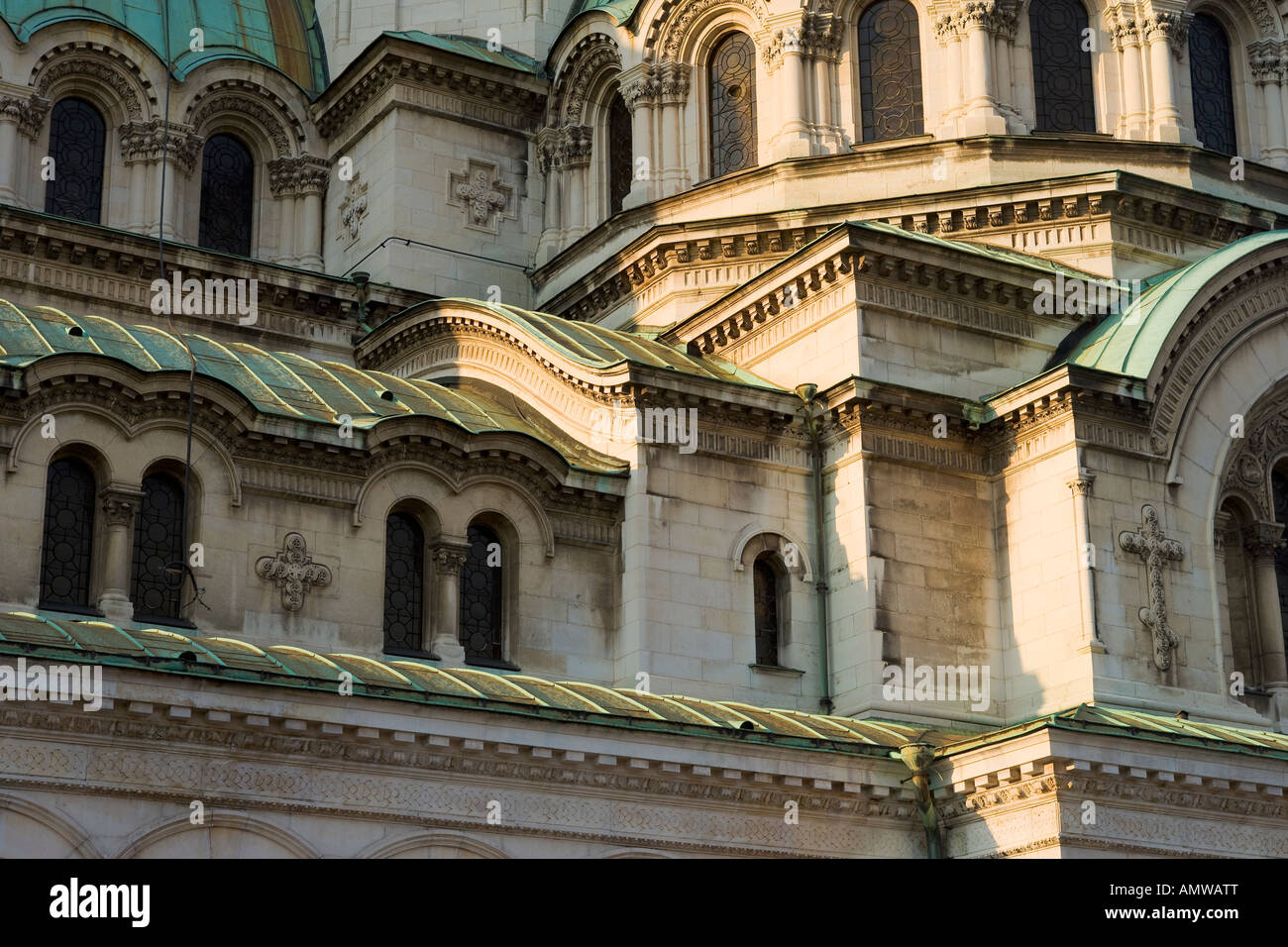 Cathédrale Alexandre Nevski Sofia Bulgarie Banque D'Images