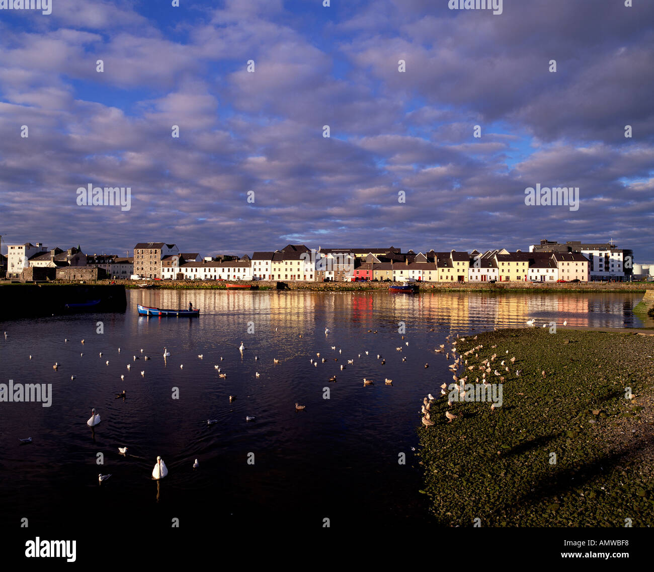 Vieux Port de Spanish Arch Galway Galway Irlande Co Banque D'Images