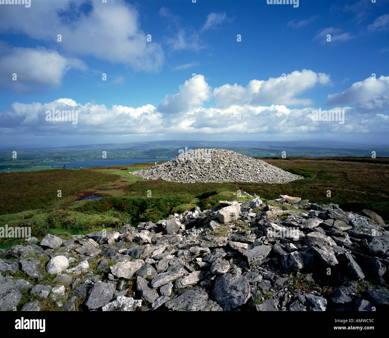 Carrowkeel Cemetery Co Sligo Irlande Banque D'Images