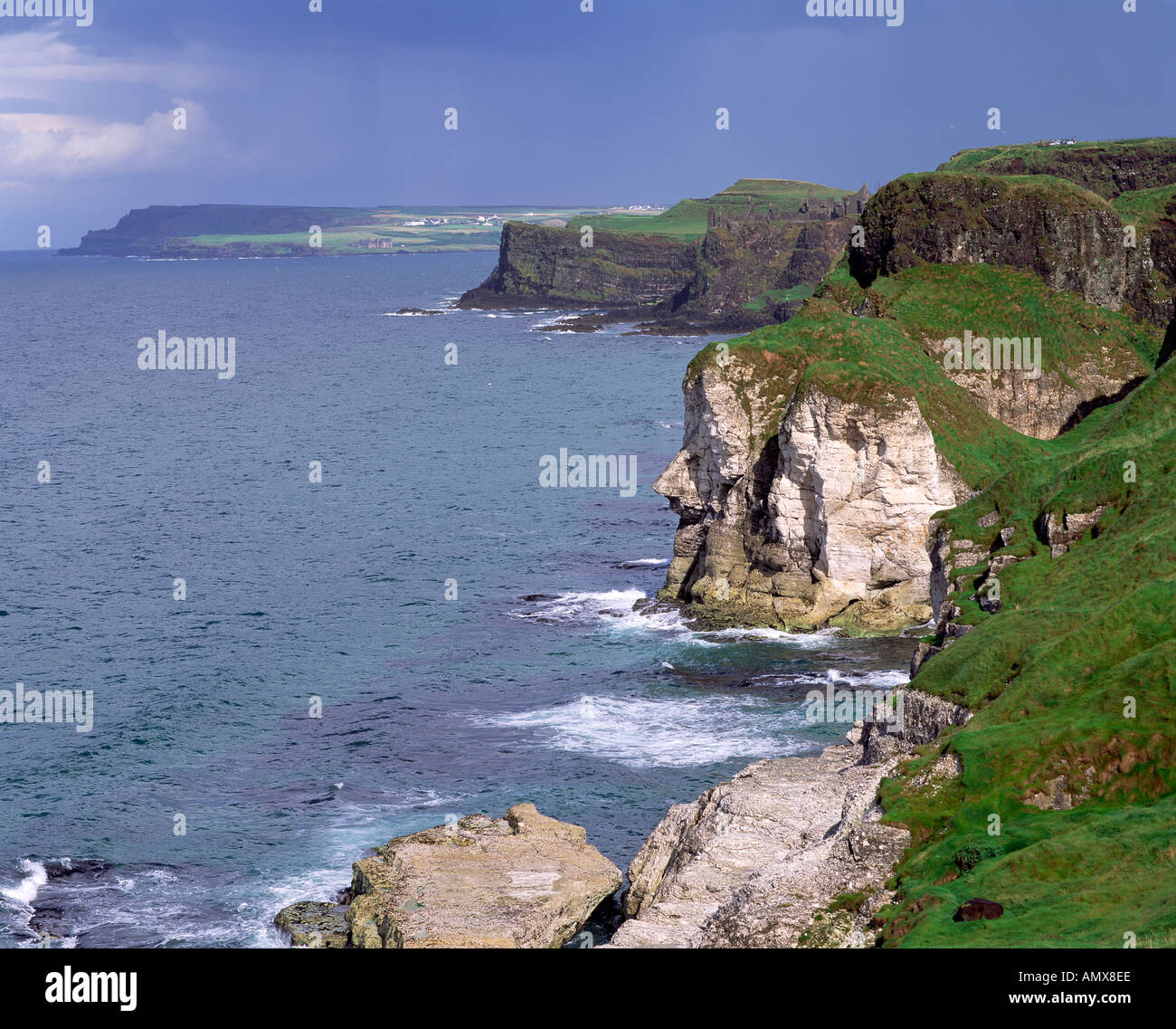 Whiterocks, Causeway Coast, Comté d'Antrim, Irlande du Nord Banque D'Images