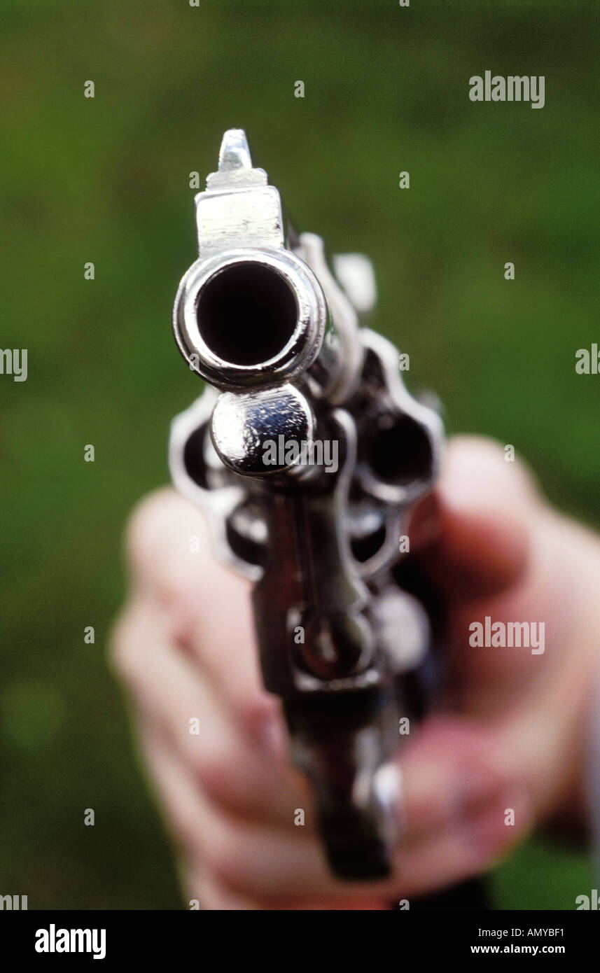 Pistolet de calibre 38 Banque D'Images