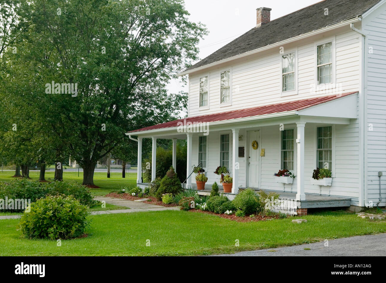 Accueil de Harriet Tubman abolitionniste fondé New York Underground Railroad Auburn Finger Lakes Region Banque D'Images