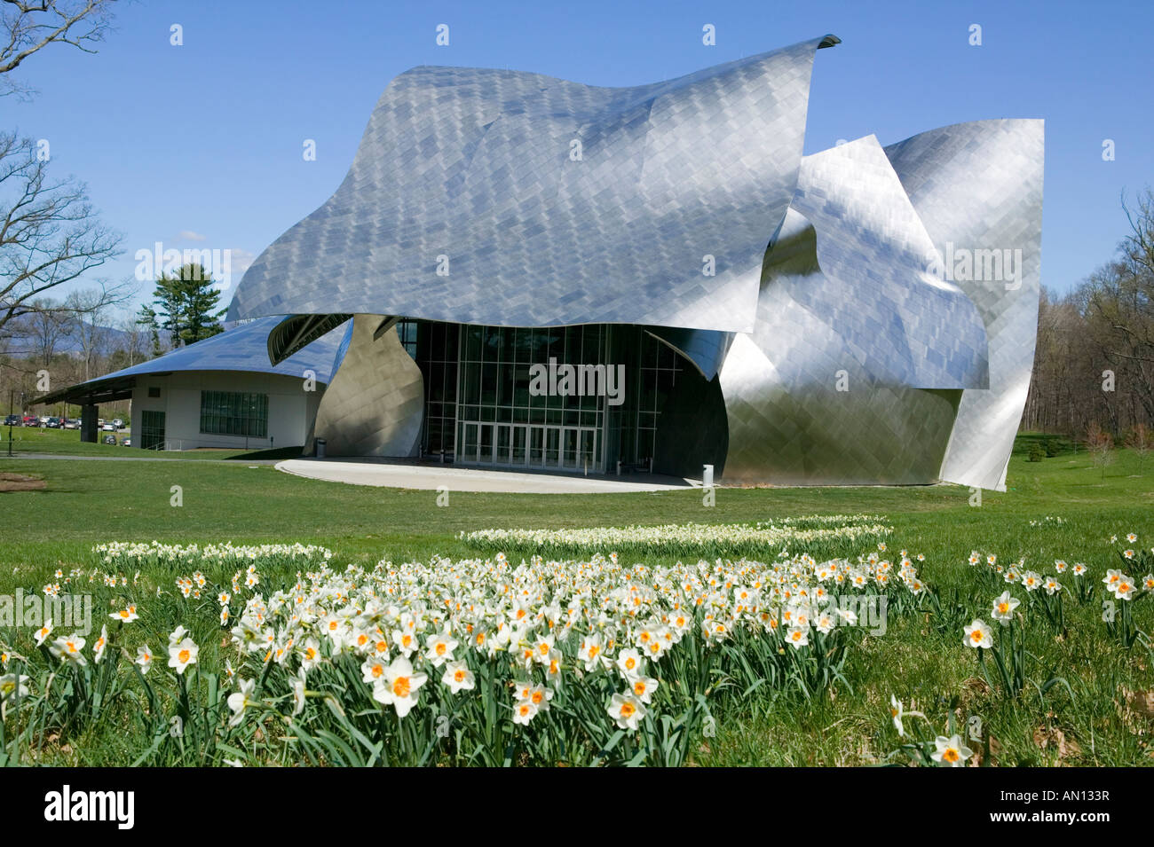 Frank Gehry conçu Fisher Center for the Performing Arts Bard College, Annandale on Hudson New York Banque D'Images