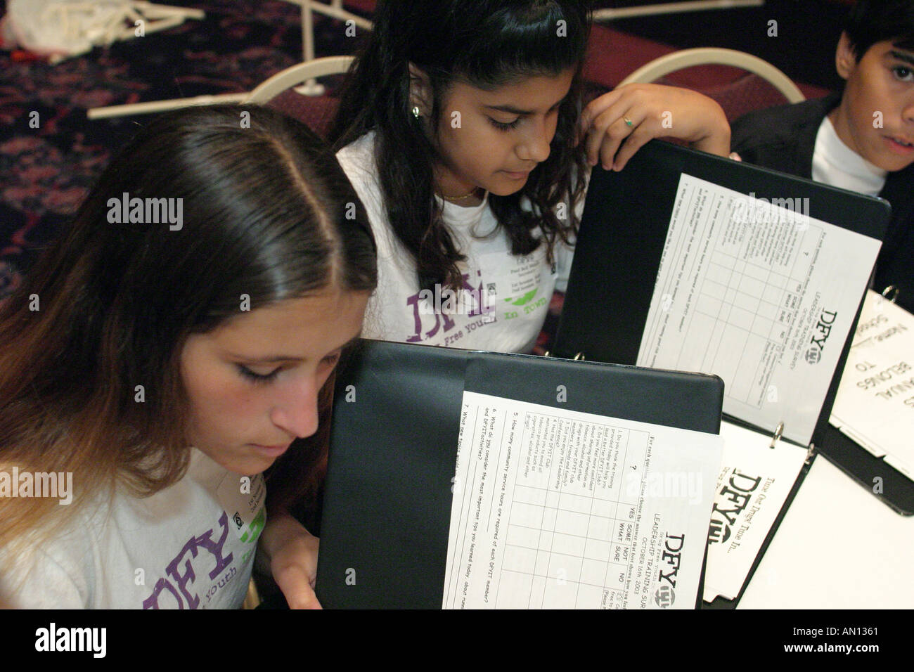 Miami Florida,Marriott Dadeland,Drug Free Youth in Town,Conférence sur le leadership,étudiants élèves éducation élèves élèves,école,campus,apprendre apprend Banque D'Images