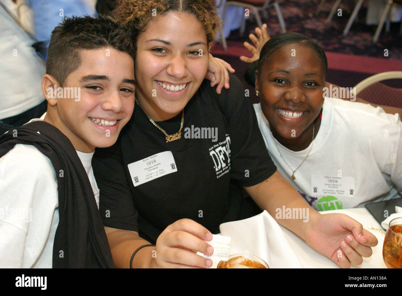 Miami Florida,Marriott Dadeland,Drug Free Youth in Town,Conférence sur le leadership,étudiants élèves éducation élèves élèves,école,campus,apprendre apprend Banque D'Images