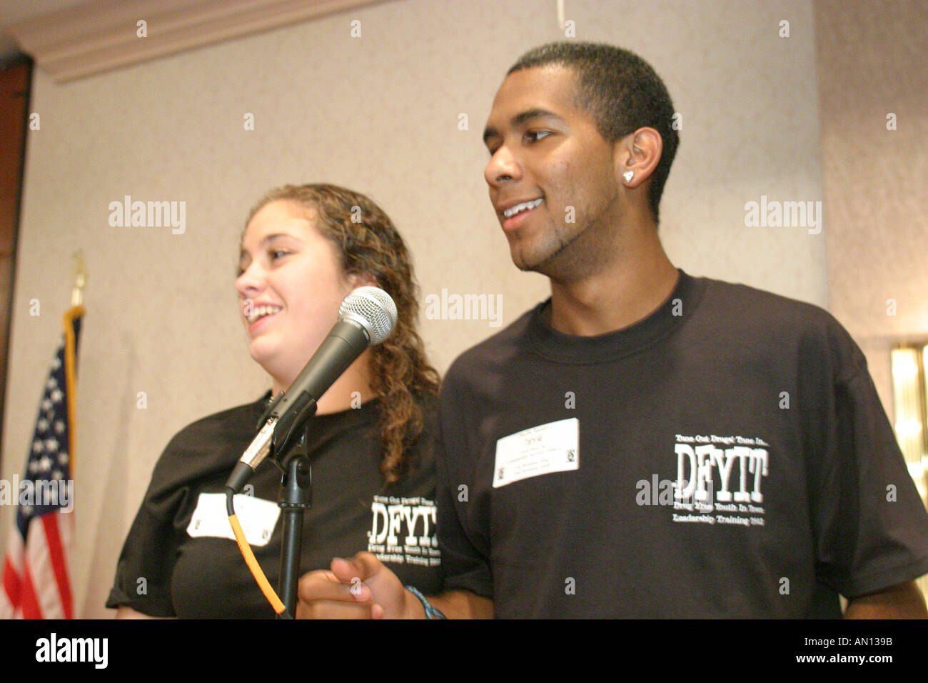 Miami Florida,Marriott Dadeland,Drug Free Youth in Town,Conférence sur le leadership,étudiants élèves éducation élèves élèves,école,campus,apprendre apprend Banque D'Images