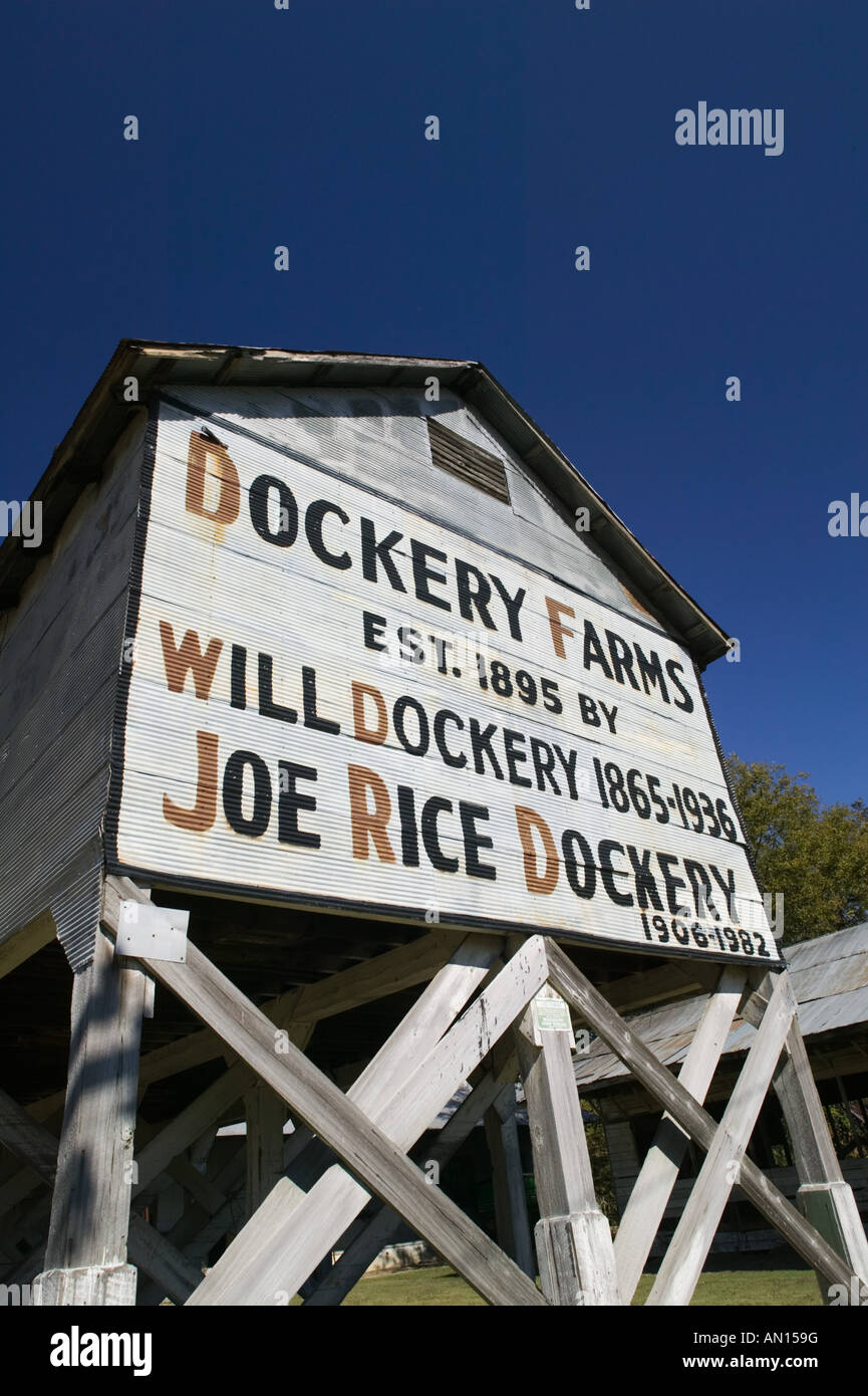 USA, au Mississippi, au Mississippi Delta, Cleveland Banque D'Images
