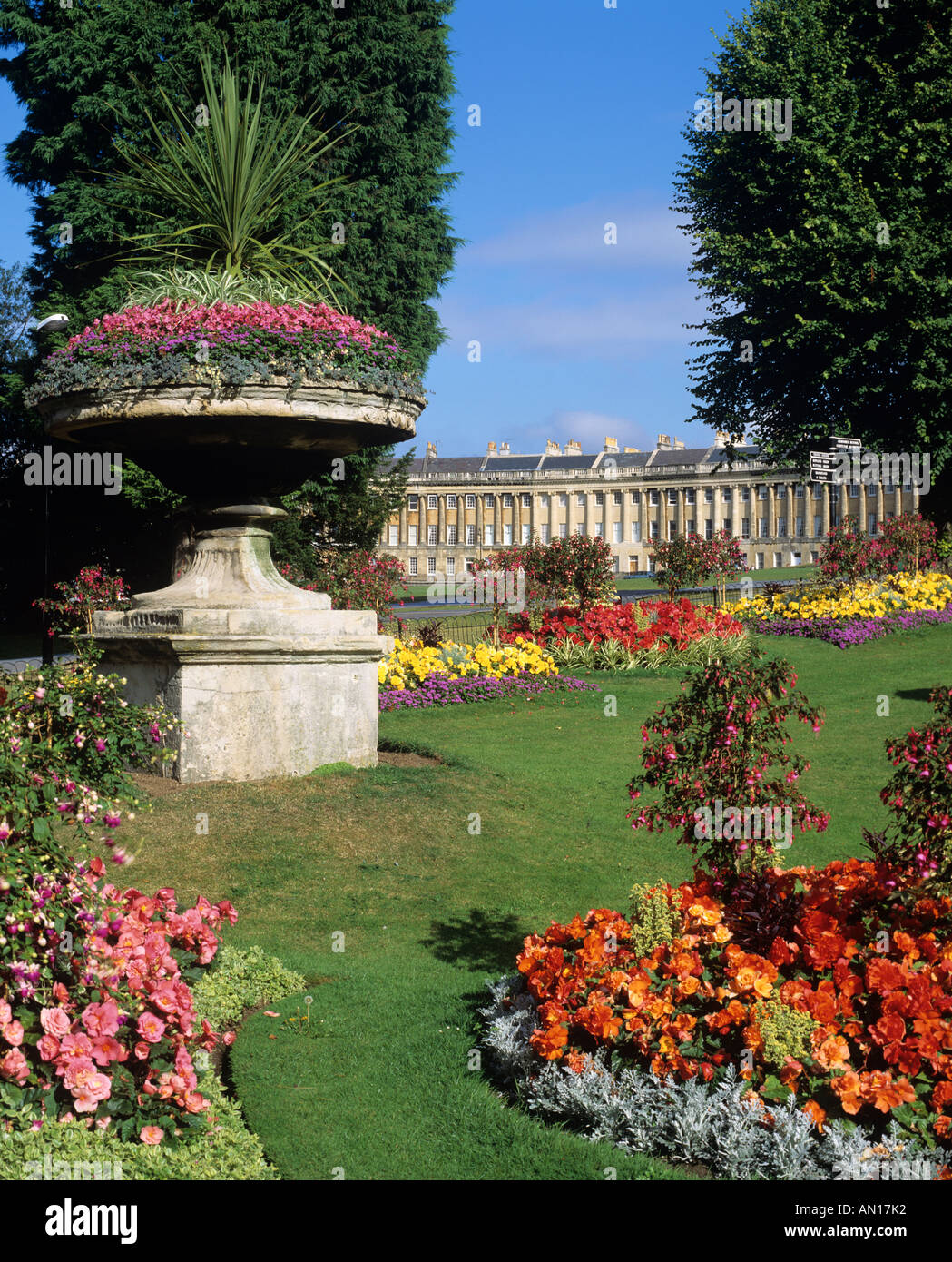 Royal Crescent Bath Somerset England UK Banque D'Images