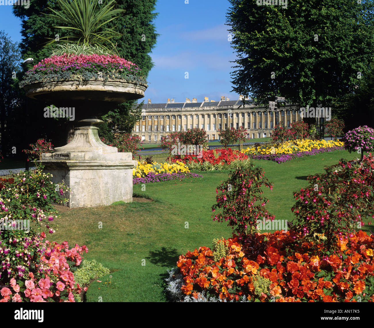 Royal Crescent Bath Somerset England UK Banque D'Images
