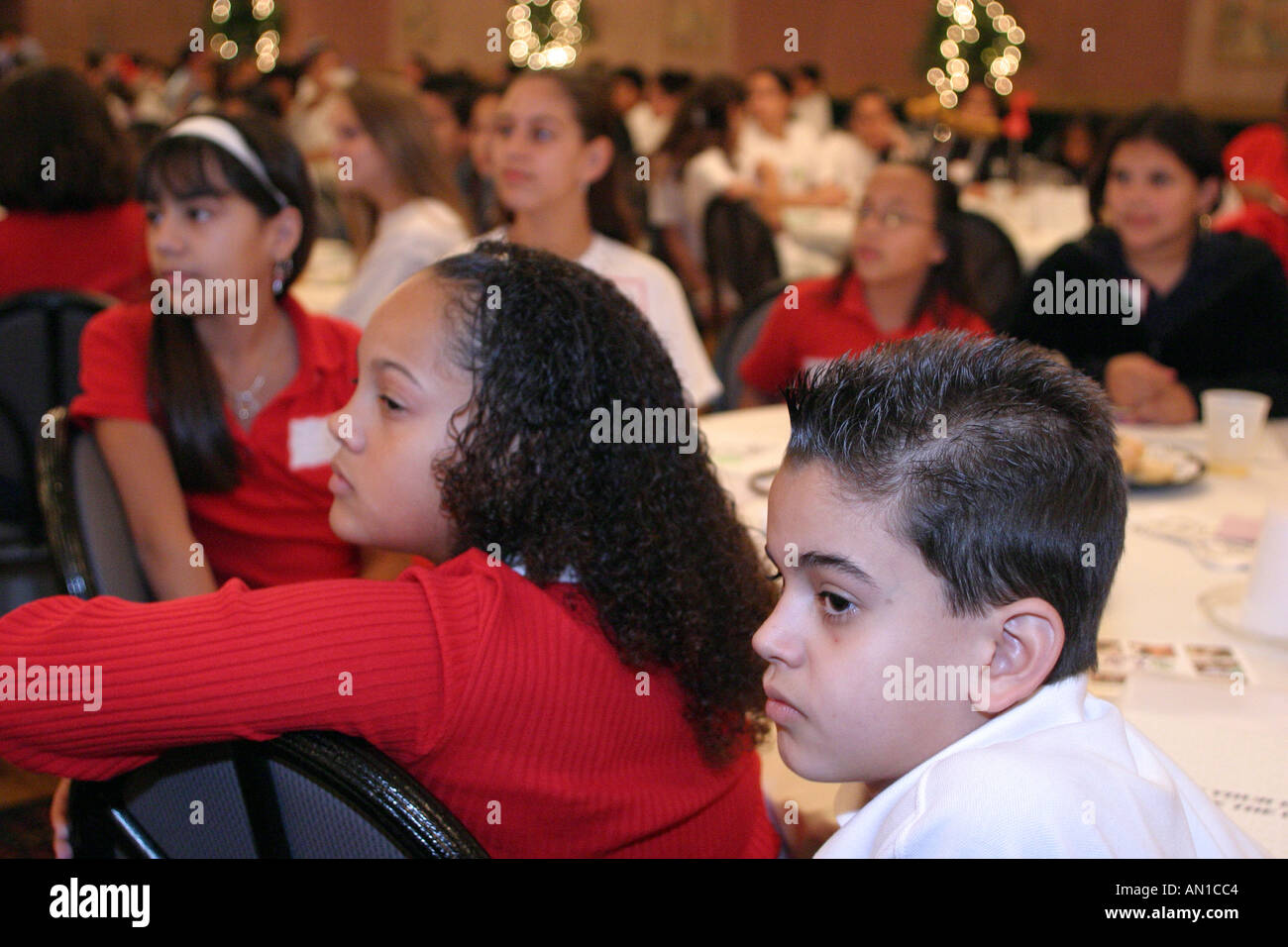 Miami Florida,Kendall,Drug Free Youth in Town DFYIT club,anti-addiction programme organisation à but non lucratif,Summit,adolescents adolescents adolescents adolescents adolescents,St Banque D'Images