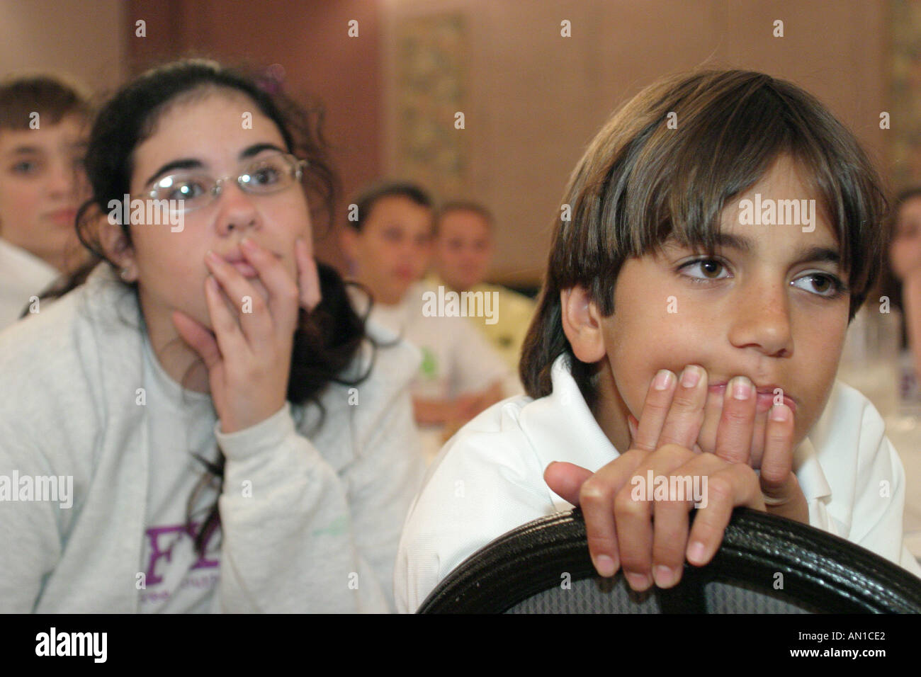 Miami Florida,Kendall,Drug Free Youth in Town DFYIT club,anti-addiction programme organisation à but non lucratif,Summit,adolescents adolescents adolescents adolescents adolescents,St Banque D'Images